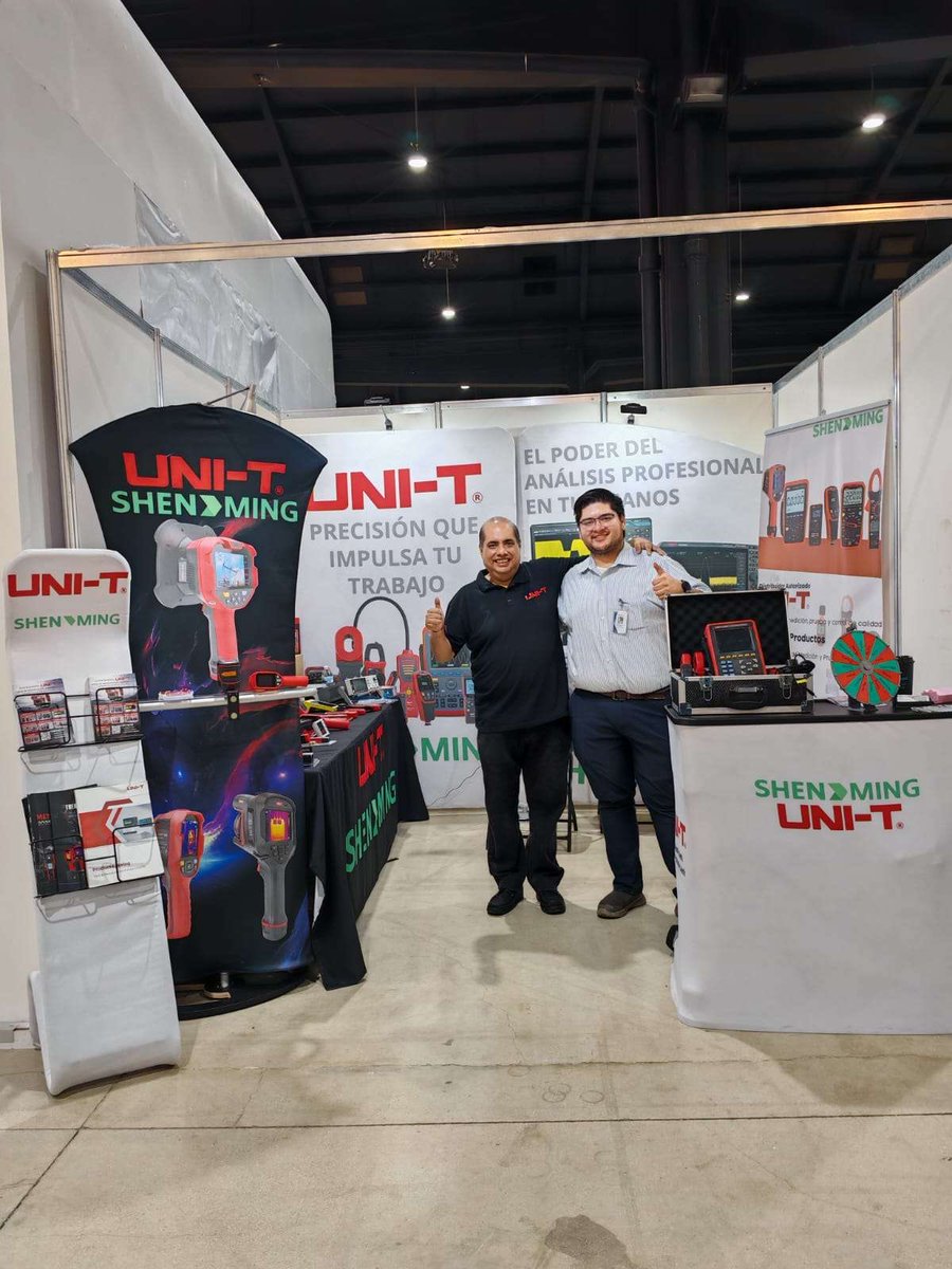 Unitrend1988's tweet photo. Great to see UNI-T in Mexico 🇲🇽

Thanks to our local partner for independently promoting UNI-T at Expo Eléctrica Peninsular. We truly appreciate the interest and recognition of the UNI-T brand. 🙌

#UNIT #UNITMexico #ThankYou #LocalPartner https://t.co/lTTEM3HLbJ