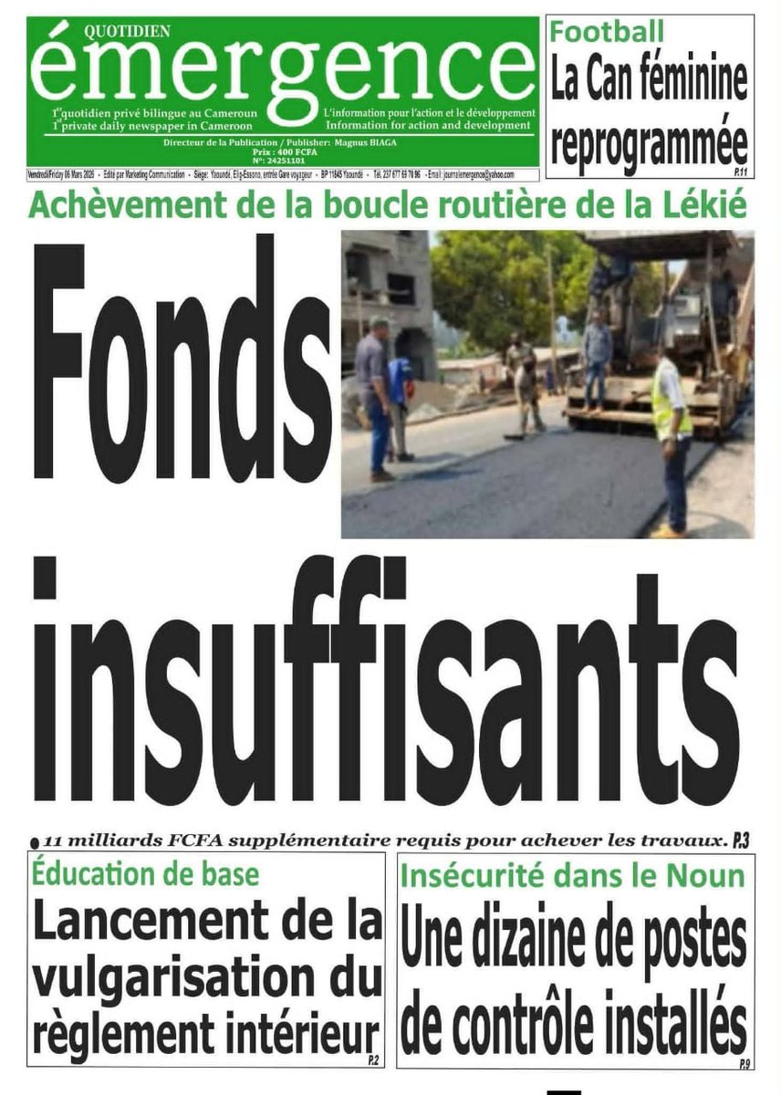 Analytica_237's tweet photo. Ferméture des visas par l'Angleterre aux étudiants camerounais, situation sanitaire à l'Avenue Kennedy, féminicides et célébration de la Journée Internationale de la Femme, séparatistes camerounais interpellés en Belgique, tensions de trésorerie à la CEMAC, etc... https://t.co/As5nEtWzB3