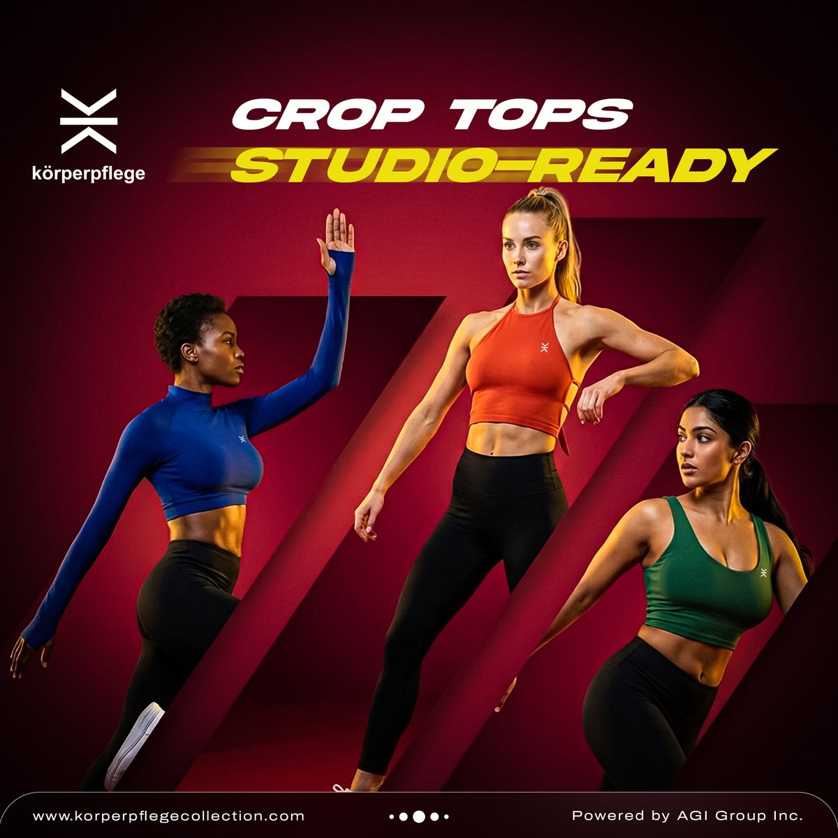 korperpflege_c's tweet photo. Cropped, comfy, and ready to move ✨

#KörperpflegeCollection #CropTop #WomensActivewear #StudioStyle https://t.co/ZHU5ejC89R