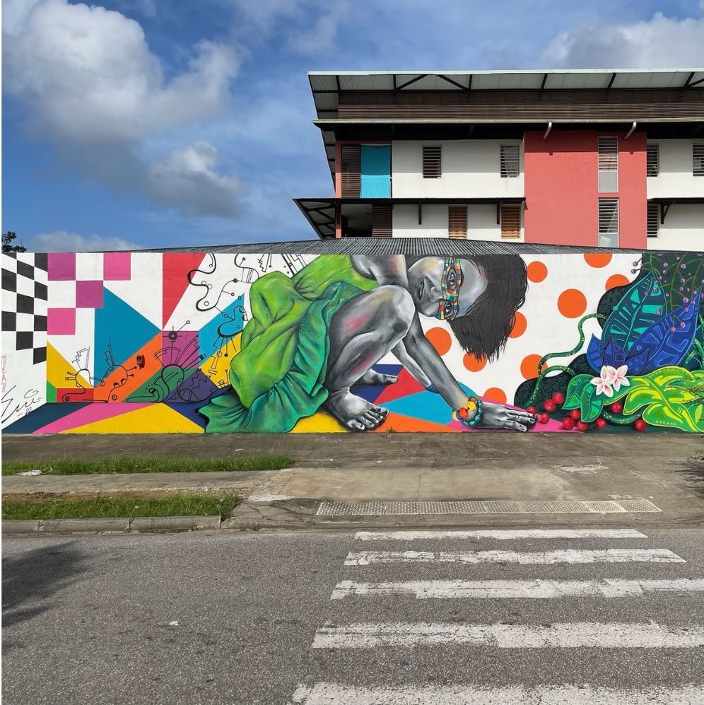 🧑🏼‍🎨 Emi Gutierrez📍Macouria, France 🇫🇷 
StreetArt