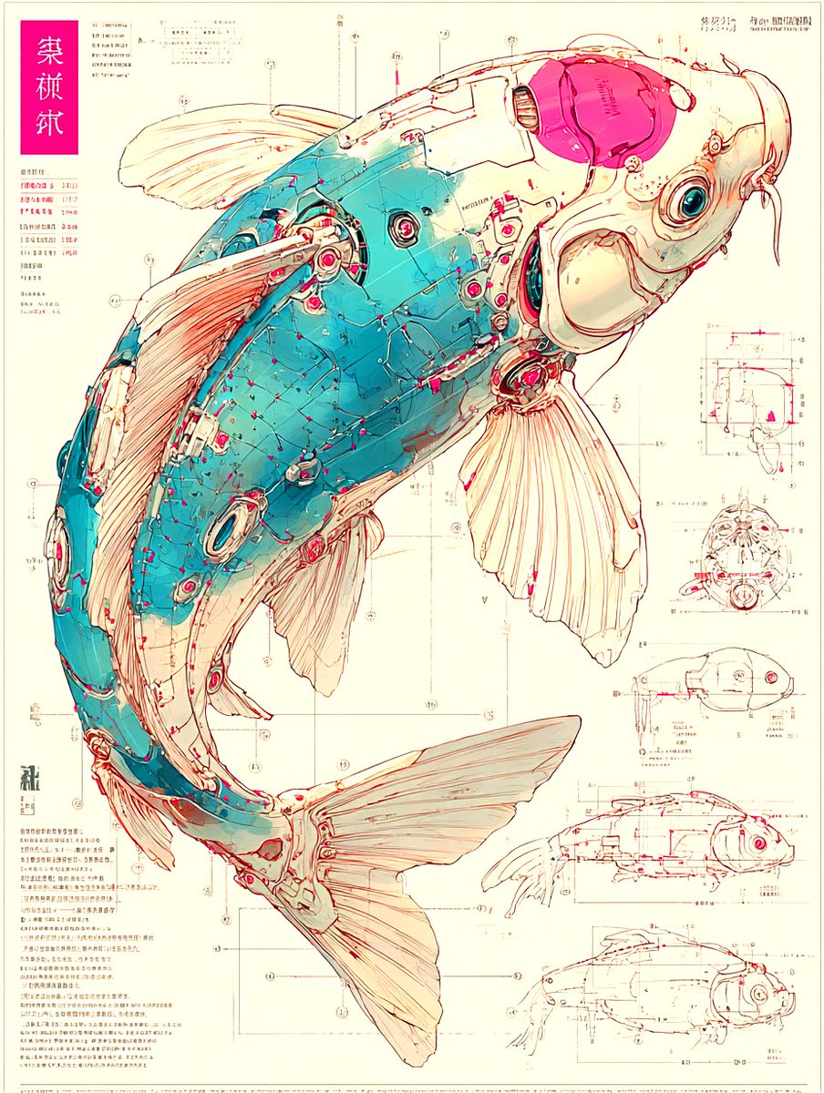 phokuinc's tweet image. An archive of synthetic fauna: part organism, part machine, fully imagined. #ArtSeries #BioMechanical #AIArtCommunity