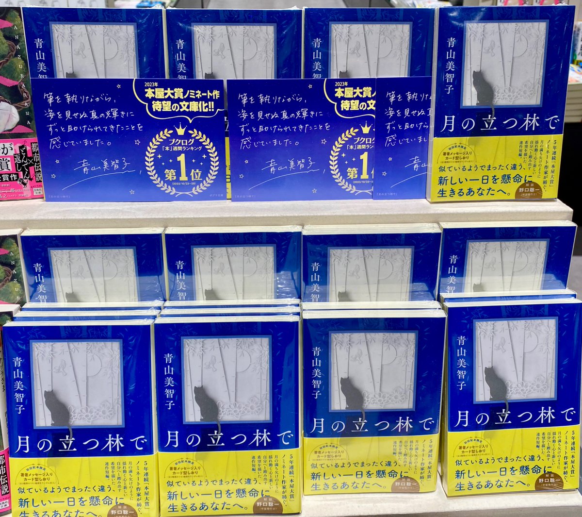 紙上健吾【けんご@小説紹介】さん 推薦！ 青山美智子さん「月の立つ林