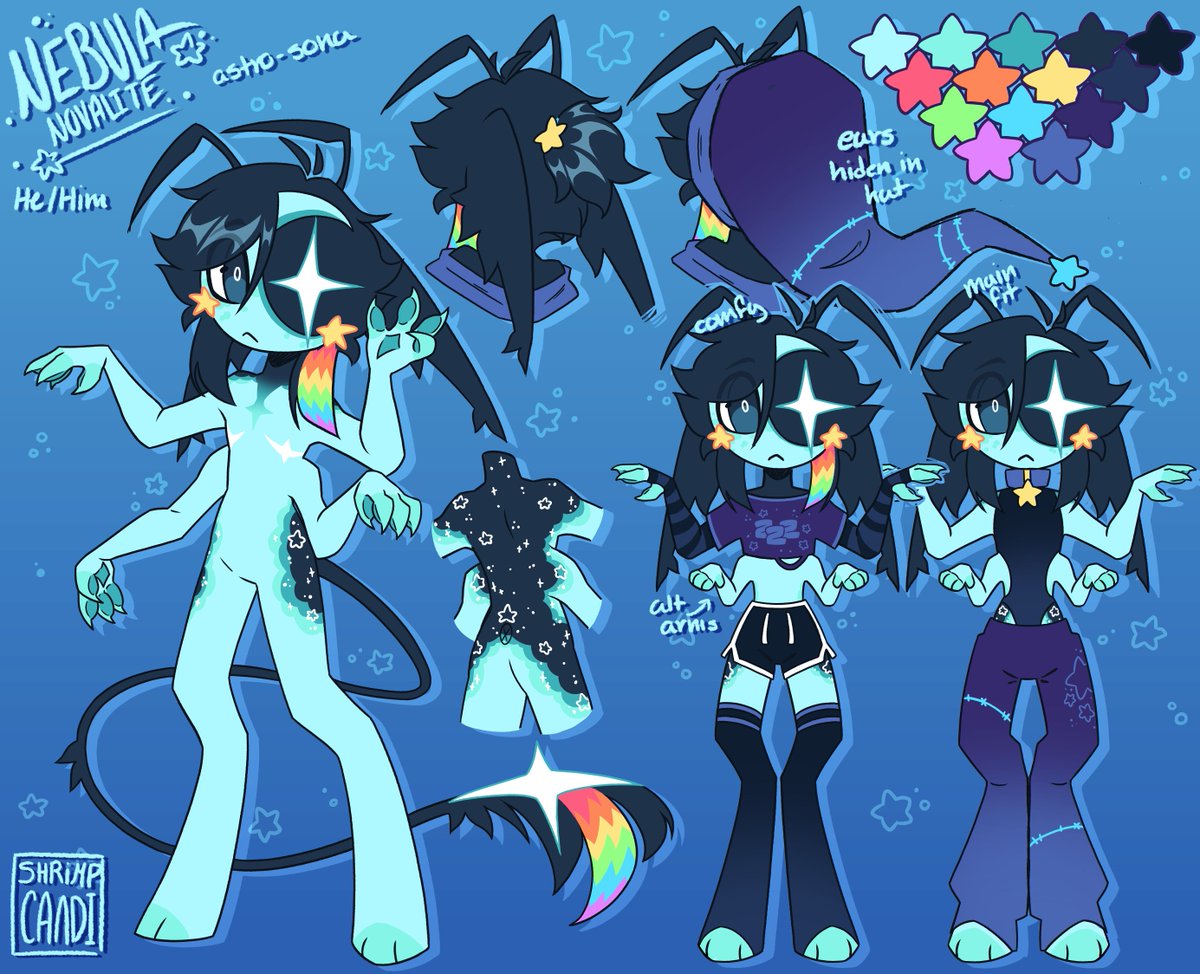 shrimp_candi's tweet photo. i did a thing 💙
#astrosona #dandysworld https://t.co/ROQ595p8bR