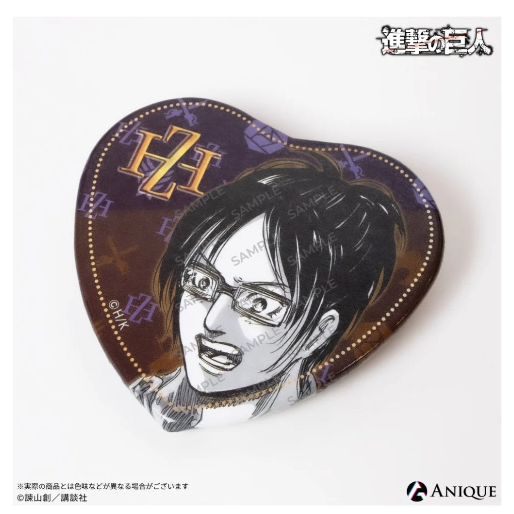 交換 買収 譲渡】進撃の巨人 アニーク anique バレンタイン ハート型缶