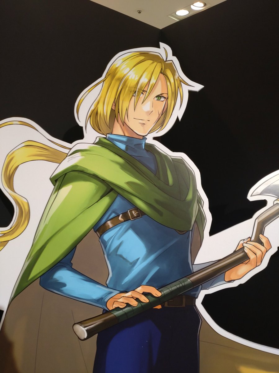 昨日行ってきました。
幻想水滸伝は子どもの頃の思い出盛りだくさんなので、良かったです😊個人的にぼっちゃん団子が気になリますね…🍡