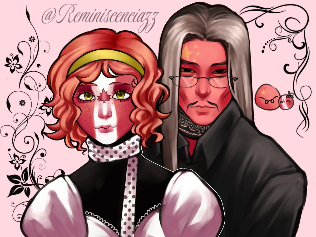 🇨🇦🇨🇳❤️‍🩹
Uncommon ship, a gift for my husband who is celebrating his birthday today 🩷 I love you sunshine
#CountryHumans #countryhumanschina #countryhumanscanada