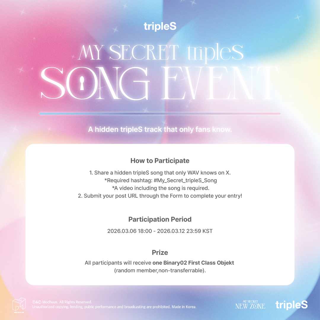 tripleS official tweet media