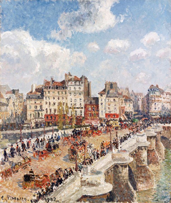 impression_ists's tweet photo. Camille Pissarro, Pont Neuf https://t.co/RIAUgv0idg