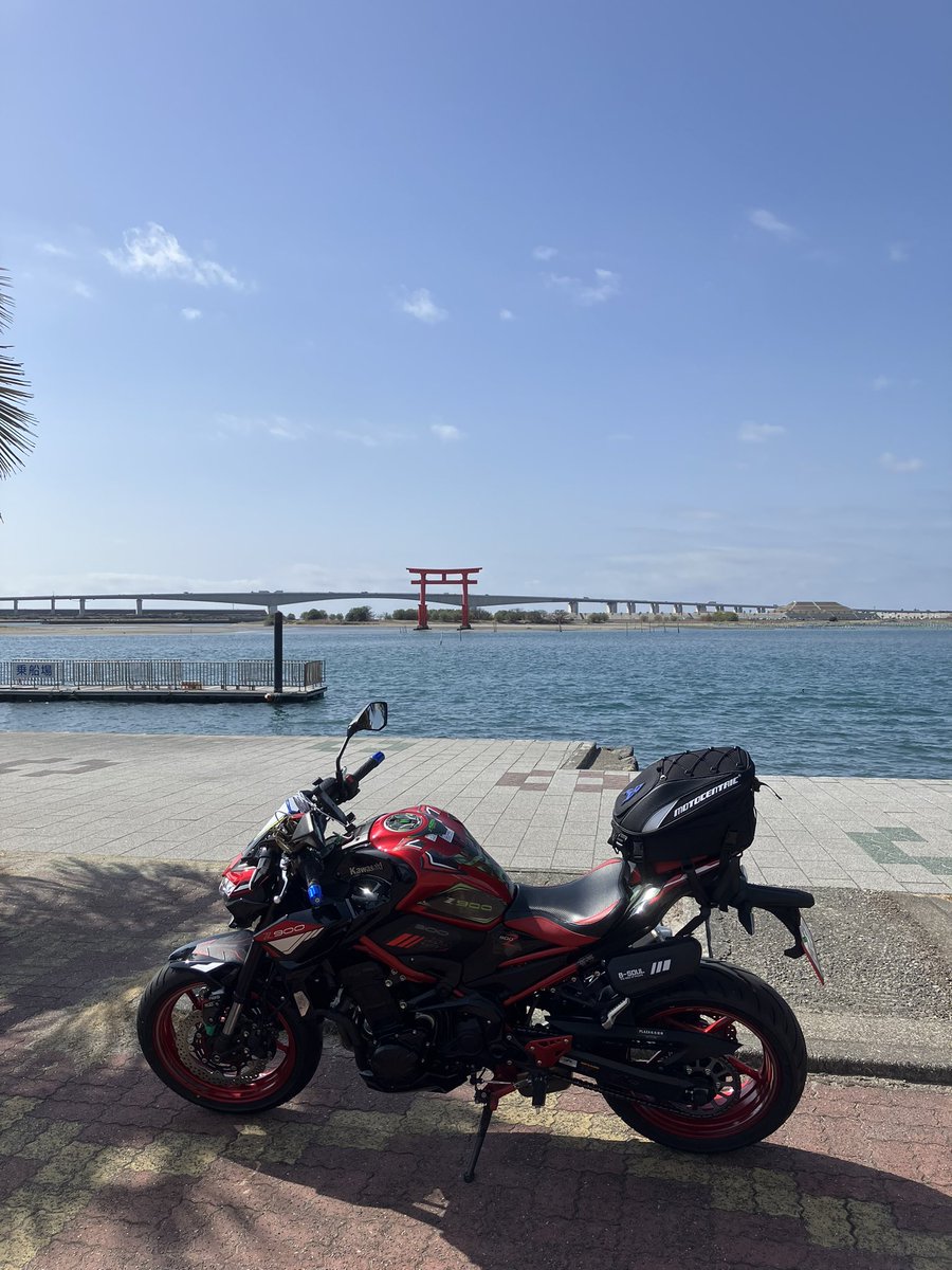 kuwaeclipse's tweet photo. ２０２６年３月６日【金】

　弁天島

#HONDA
#CB1000ホーネット
#Kawasaki
#Z900 https://t.co/dRXLznmeUs
