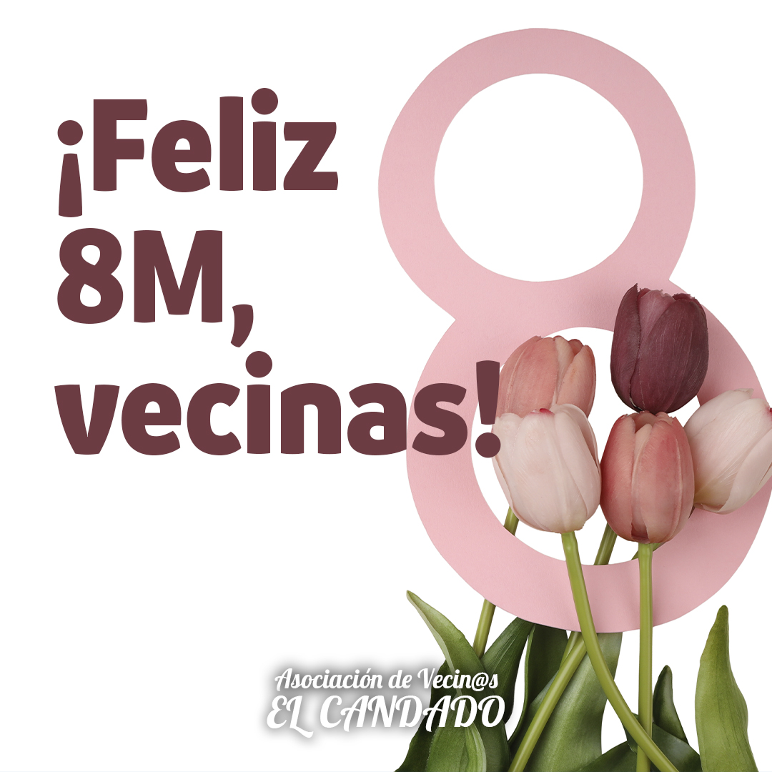 avdeelcandado's tweet photo. 🟣Hoy, 8 de marzo, desde la Asociación de Vecinos El Candado queremos sumarnos a la conmemoración del Día Internacional de la Mujer.

Sigamos avanzando juntos hacia un futuro con más igualdad, respeto y oportunidades para todas.

Feliz Día Internacional de la Mujer. 💜 https://t.co/1M6MqrYBPr