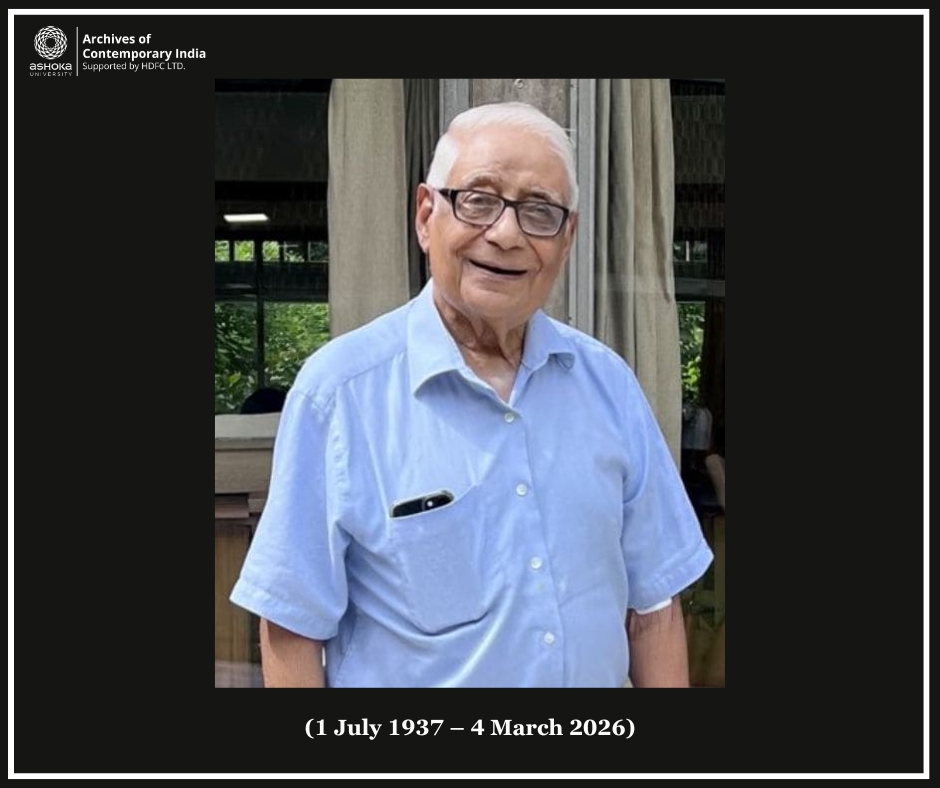 Archives of Contemporary India tweet media