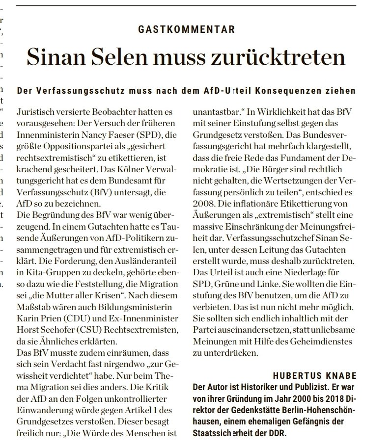 <a href="/altenbockum/">Jasper v.Altenbockum</a> Mein Kommentar in <a href="/DieTagespost/">Die Tagespost</a>