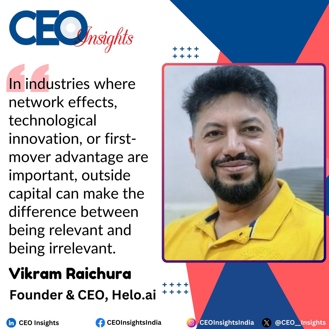 CEO__Insights's tweet image. Funding / Bootstrapping: The Choice that Shapes a Founder's Path

Vikram Raichura, Founder &amp;amp; CEO, @sayheloai

Read More: lnkd.in/gb6jYXsT

#strategicgrowth #consistentmomentum #technologicalinnovation #Economiccycles