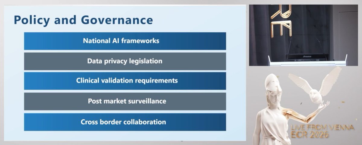 ehealthmgmt's tweet image. At #ECR2026, Catherine Mary Jones highlights a critical truth: AI in radiology must address global imaging inequality. With only ~65k radiologists worldwide, can AI close the access gap?
Read more 👉 iii.hm/1z1a
#MedicalImaging #HealthEquity #DigitalHealth