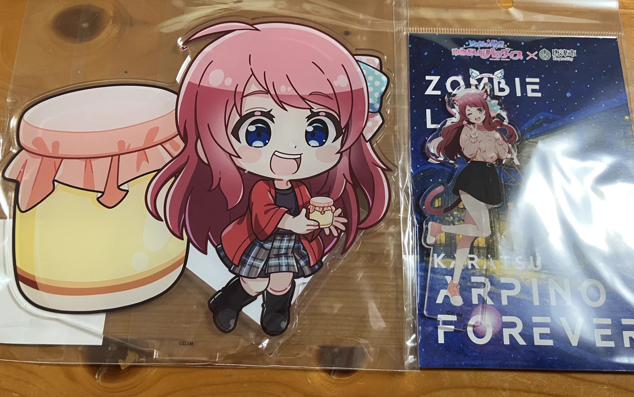 ゾンビランドサガ劇場版グッズ、武雄温泉物産館で先行販売スタート