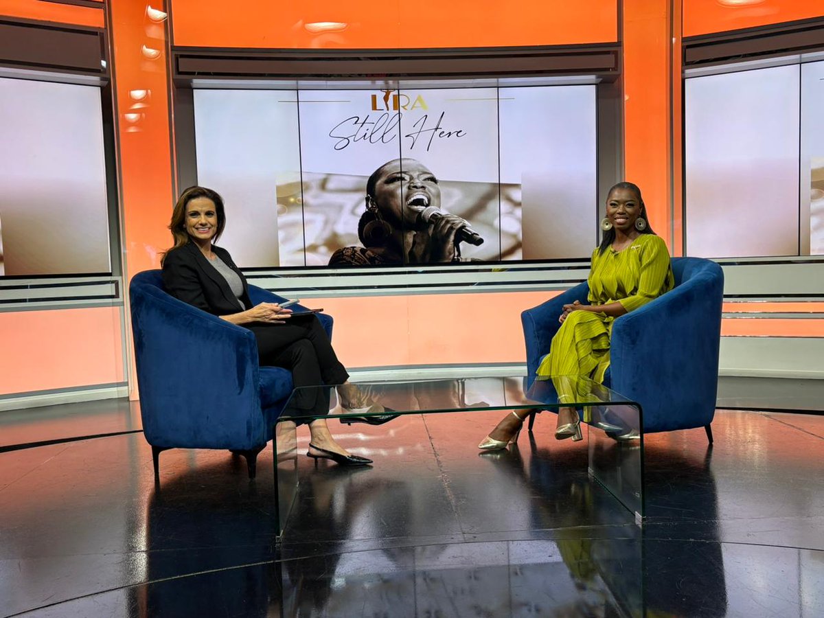 MorningLiveSABC's tweet photo. [ON AIR]

We are in conversation with Lira.

#MorningLive 
#SABCNews https://t.co/mCgz0HocZN