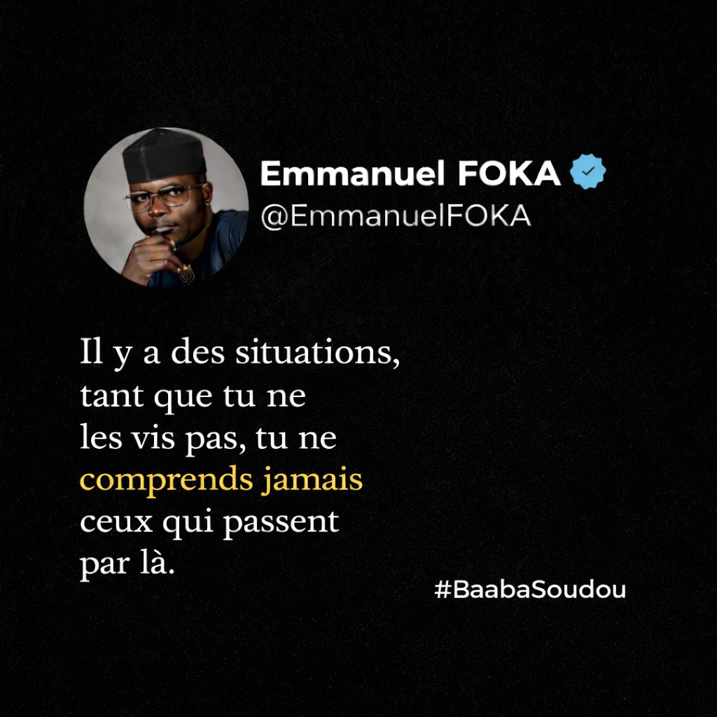 Emmanuel FOKA🇨🇲🦁 tweet media