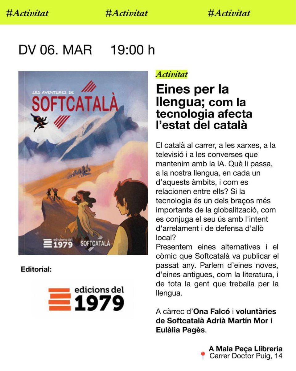 Softcatalà tweet media