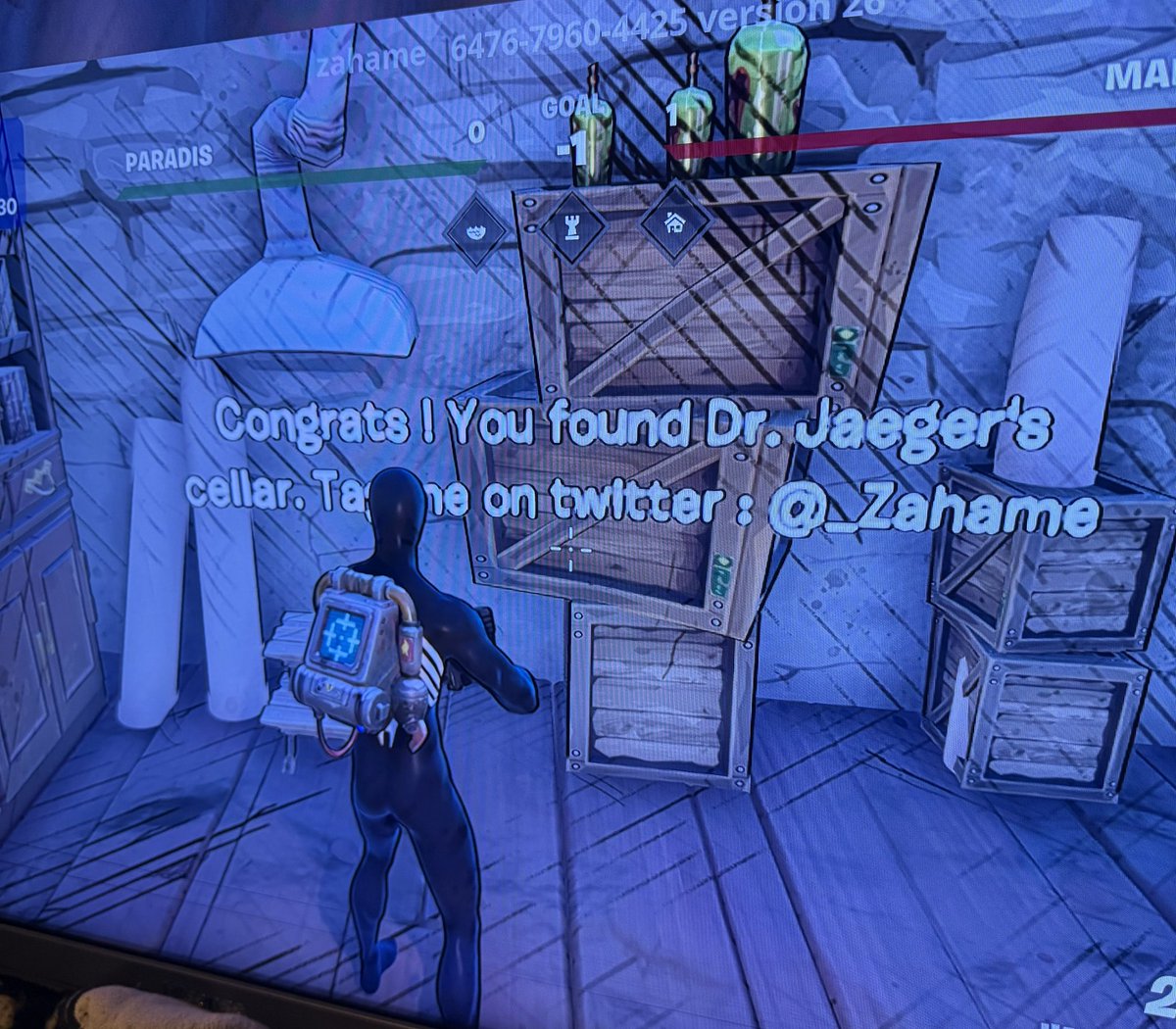 IantoRoberts's tweet photo. @_Zahame I found the secret in one of your maps 😎 https://t.co/sKcMHzGKEt