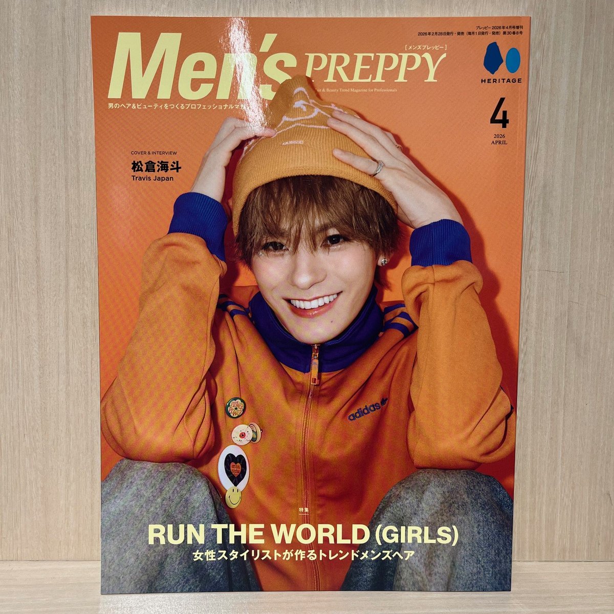 6F 雑誌】 『Men's PREPPY 2026年4月号』再入荷しました✨✨ 表紙は