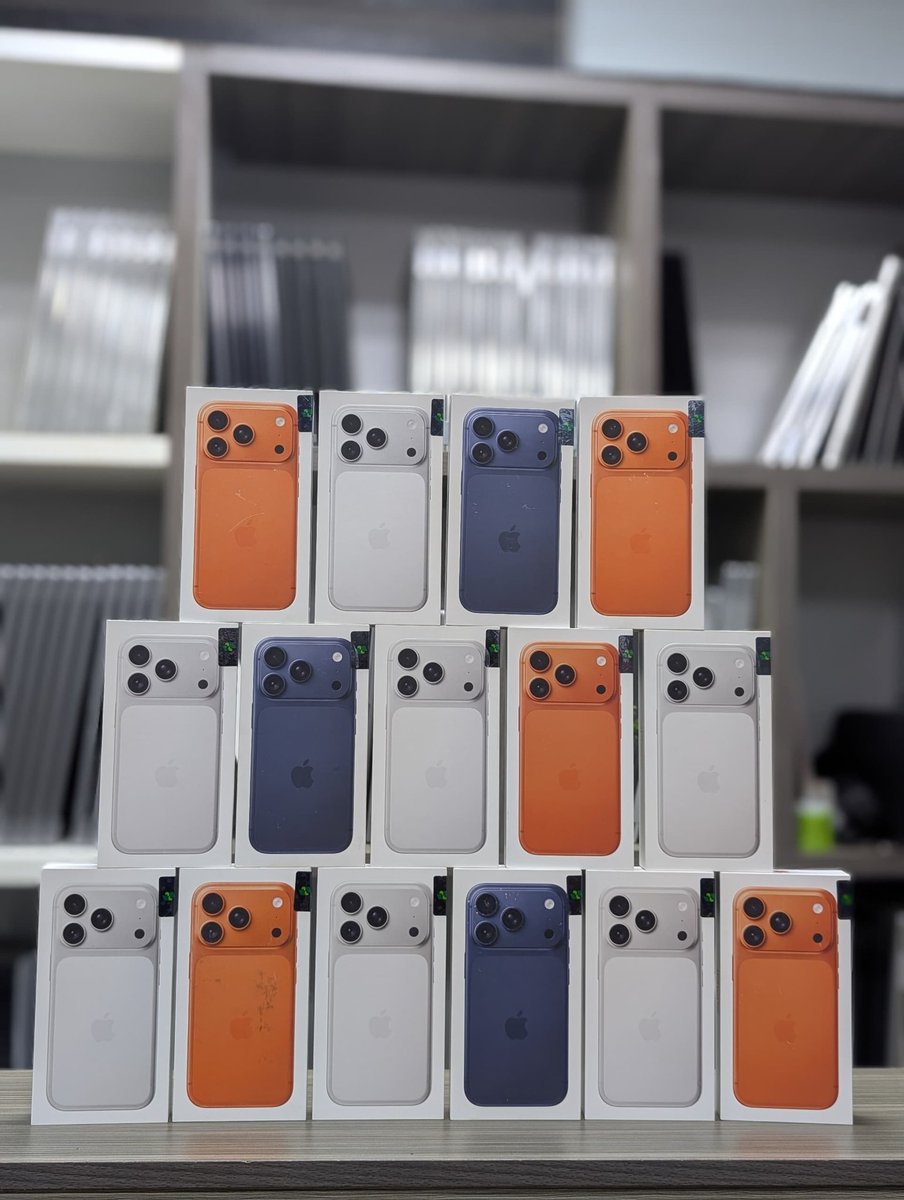 Brand New iPhone 17 Pro 
256GB 
Physical + eSIM 
All Colors 
₦2,020,000