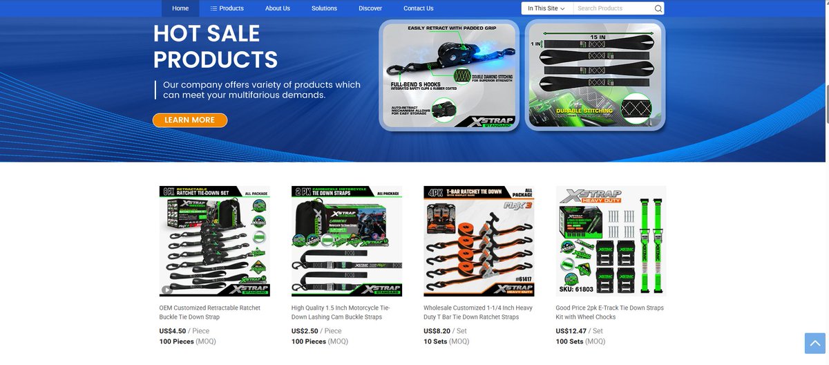 smk_co's tweet image. 🚀 XSTRAP is now live on Made-in-China.com! Explore our full range of cargo control &amp;amp; industrial straps in our new online exhibition hall Connect with us globally!
🔗 Visit now: smkxstrap.en.made-in-china.com
 #xstrap #cargocontrol #heavyduty #ratchetstraps #logisticsgear