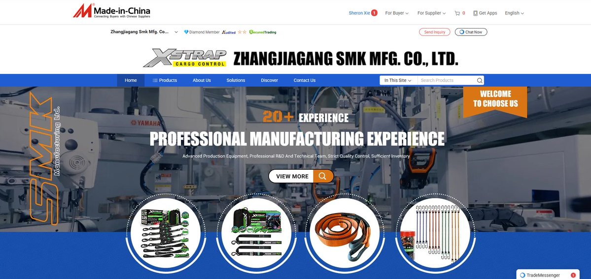 smk_co's tweet image. 🚀 XSTRAP is now live on Made-in-China.com! Explore our full range of cargo control &amp;amp; industrial straps in our new online exhibition hall Connect with us globally!
🔗 Visit now: smkxstrap.en.made-in-china.com
 #xstrap #cargocontrol #heavyduty #ratchetstraps #logisticsgear