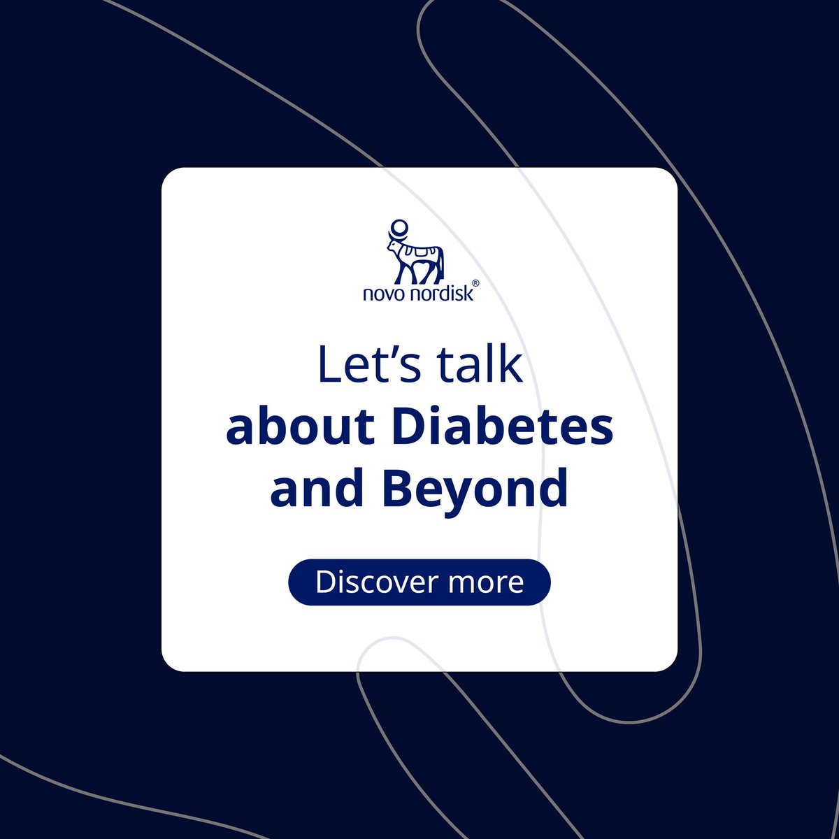 NovoNordiskLive's tweet photo. Diabetes doesn’t travel alone. People with type 2 diabetes are at an increased risk of cardiovascular complications.¹