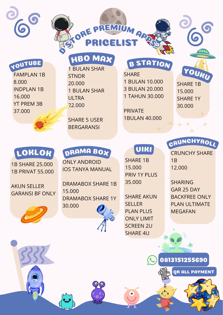deeplyfeelin's tweet photo. WTS NETFLIX &amp; ALL APK PREM DENGAN HARGA TERJANGKAU ,AMANAH , FAST UNTUK YANG CARI NET HARIAN BISA CHAT DULU UNTUK PL NYA DAN SETIAP PEMBELIAN ALLAPPS FREE VIU https://t.co/uHWbRIXYCW YU JAJAN SUNG CHAT KE LINK WA 👈🏻
#zonauang️ #zonajajan #zonaba #zonabu #premiumapp #netflix https://t.co/isDYvV1SjL