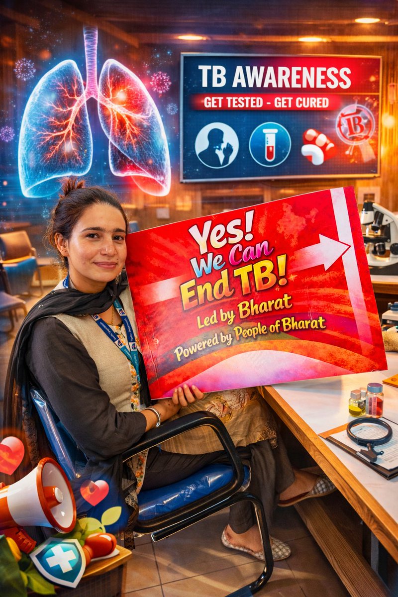 ABHWCBALDHARNA1's tweet photo. “Spreading awareness about TB in the community. Early testing and complete treatment can save lives. Let’s work together for a TB-Free India.” 🫁🇮🇳#TBMuktBharat 
#ENDTB 
#WorldTBDay https://t.co/6sPXWl95Ts