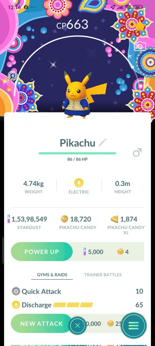 Raghav9026's tweet image. I got one more Pikachu shiny kurta in the wild 🥰🤩

Today I am hosting a Pikachu Raid.
 
Please follow me and please be online. 
 
I can't reply to each person to avoid confusion. 

#PokemonGO
#PokemonGOApp
#PokemonGoFriendCodes