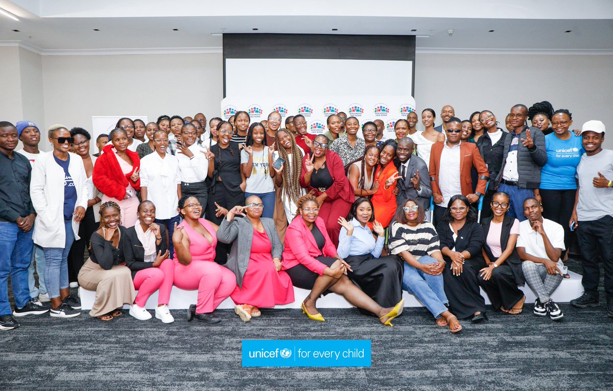 UNICEFBotswana's tweet photo. Bokamoso Jwa Rona (BJR) has launched as Botswana’s first national network of young people living with HIV. With 300+ members nationwide, the network was created by young people, for young people to strengthen youth leadership in the HIV response. #NothingForUsWithoutUs https://t.co/0ompGoAfEI