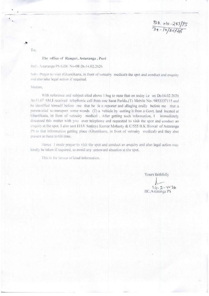 Odisha Forest, Env. and Climate Change Department tweet media