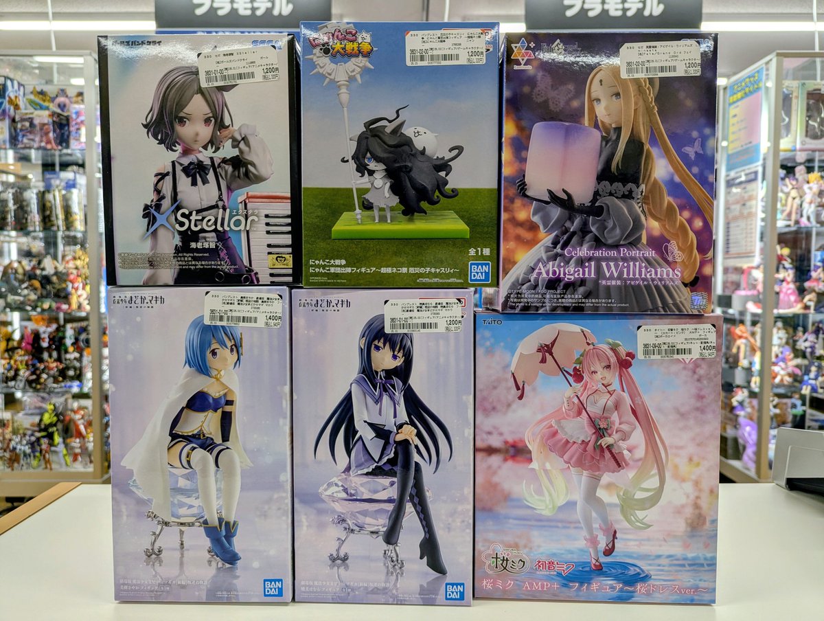 ✨️入荷情報✨️ 美少女プライズフィギュア複数商品化いたしました