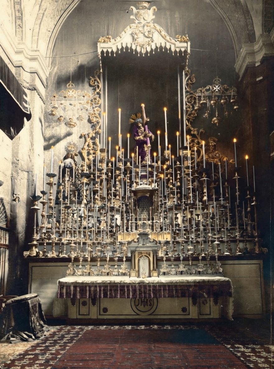 ManoloRL's tweet photo. Aparato de cultos para la Novena al Gran Poder en San Lorenzo

 ᶠᵒᵗᵒ ᶜᵒˡᵒʳᵉᵃᵈᵃ https://t.co/3hplnWDbIn