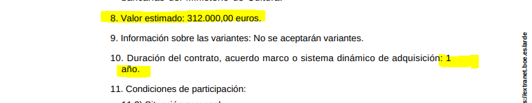 Pero vamos a ver... 

¿Cómo va a costar 312.000€ el mantenimiento de unas cuentas bancarias del Ministerio de Cultura por un año? 

¿Estamos tontos? 

Que pone APERTURA Y MANTENIMIENTO!! No operaciones!