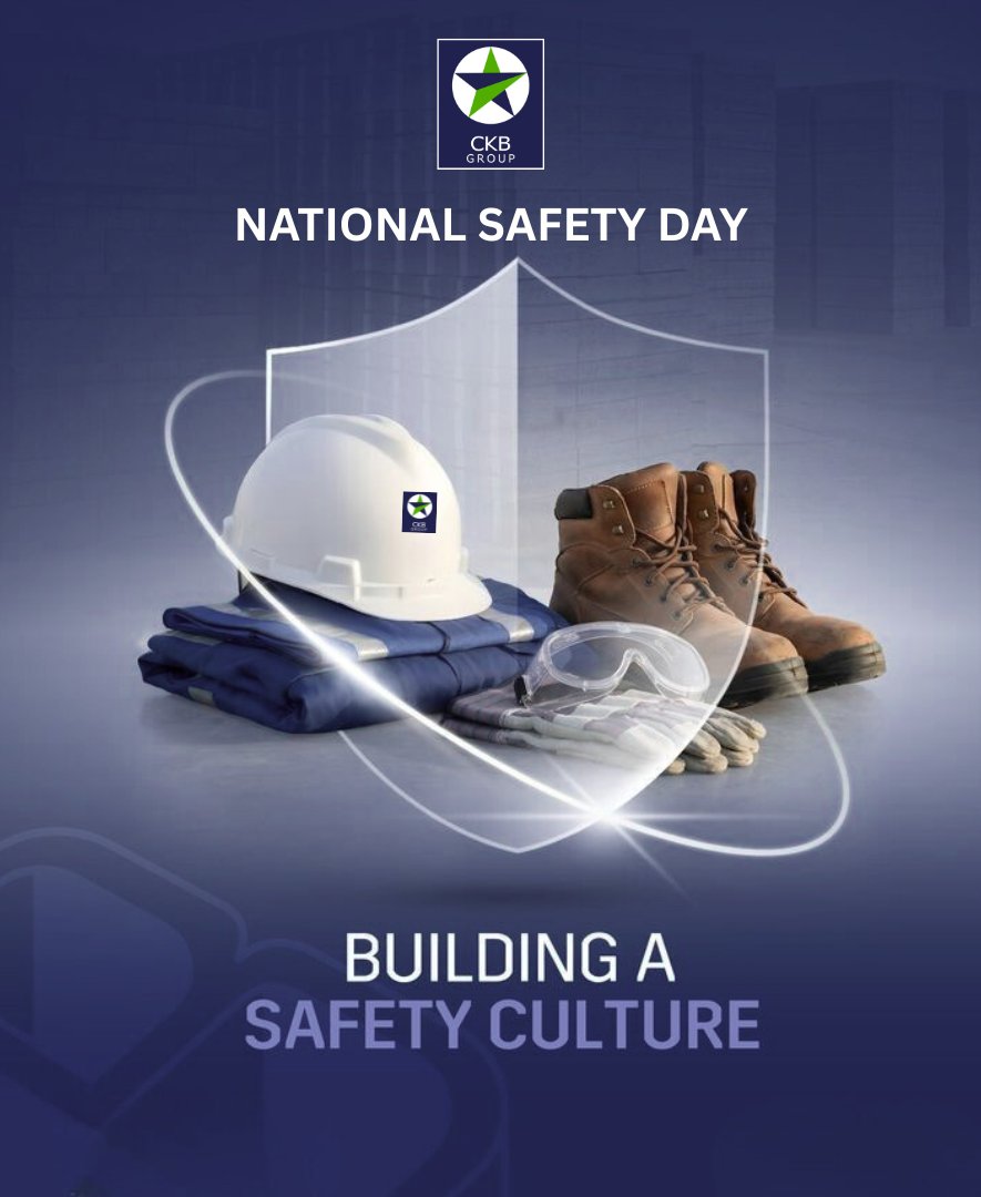 ckb_group's tweet photo. Zero accidents. Zero compromises. 🚫⚠️

This #NationalSafetyWeek, CKB Group is doubling down on workplace protection. From head to toe, the right PPE saves lives. Let's make "Zero Harm" the standard. 👷‍♀️✨
#SafetyDay #NationalSafetyDay2026 #CKBGroup #WorkplaceSafety https://t.co/tqegIwD6Hi