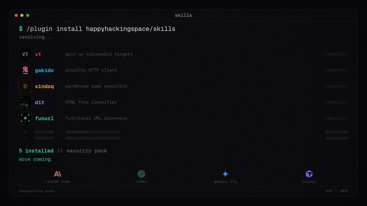 Happy Hacking Space tweet media