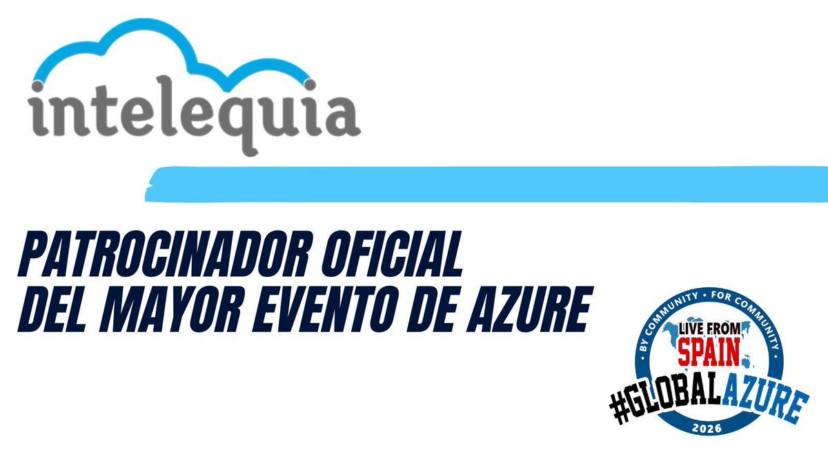 Global Azure Spain tweet media