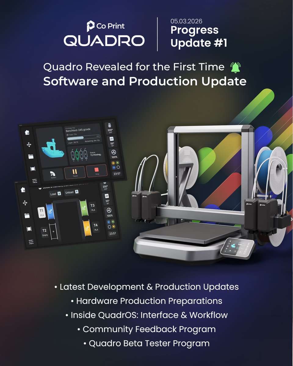 Co Print 3D Printing Technologies tweet media