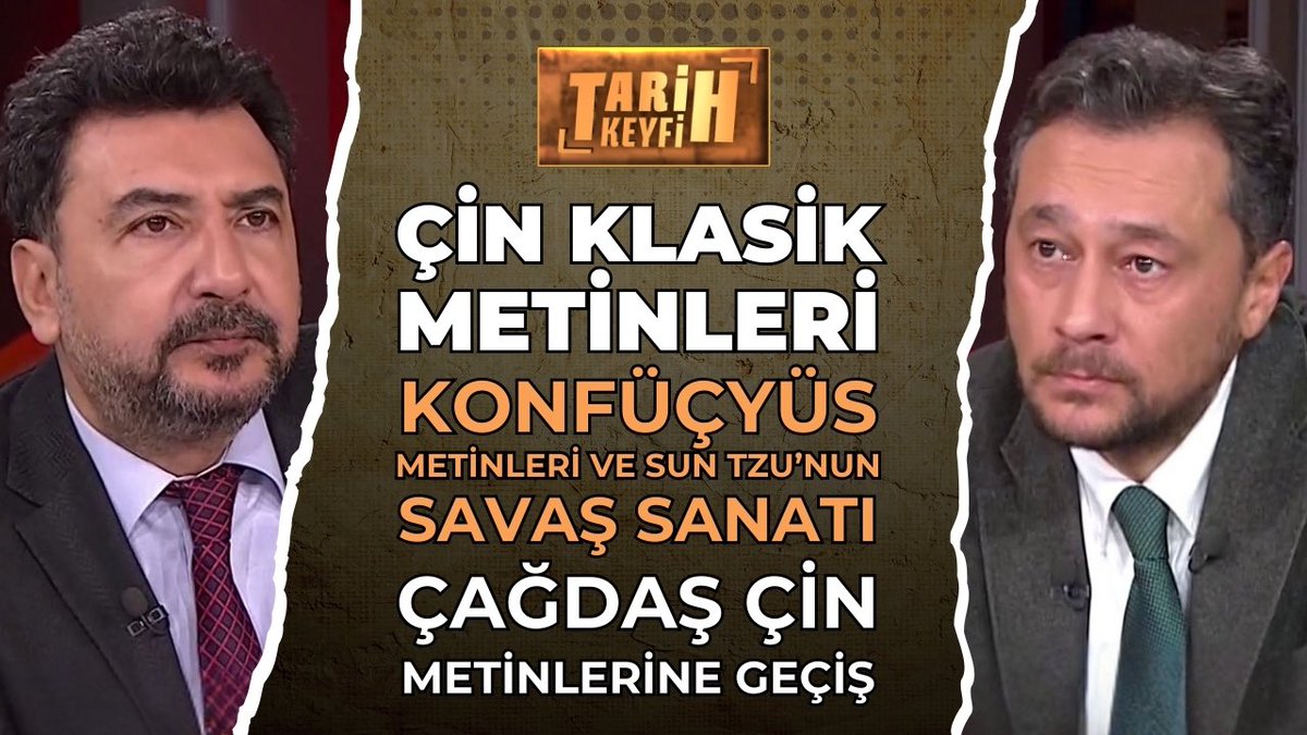 BHTShows's tweet photo. 📍Tarih Keyfi - Çin Klasik Metinleri | Prof. Dr. Giray Fidan

➡️ https://t.co/k0kyDrB9LA https://t.co/odKYcCoTvD