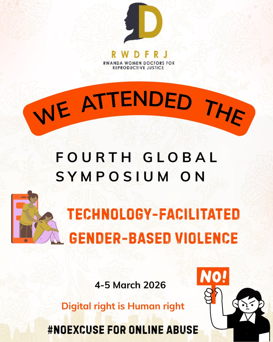doctors_women's tweet photo. @doctors_women was honored to join global experts and advocates addressing the growing threat of digital violence against women and girls at the Virtual Fourth Global Symposium on Technology-Facilitated Gender-Based Violence, organized by @UNFPA, @Canada, and @APC.

Discussions highlighted a concerning reality: nearly two in three women worldwide have experienced some form of Technology-Facilitated GBV. From online harassment and cyberstalking to non-consensual image sharing, digital spaces are increasingly used to silence women and girls. These harms affect mental health, safety, public participation, and access to essential sexual and reproductive health information.

We remain committed to advancing survivor-centered responses, stronger platform accountability, and safer digital spaces.

Digital rights are human rights.

#EndTFGBV