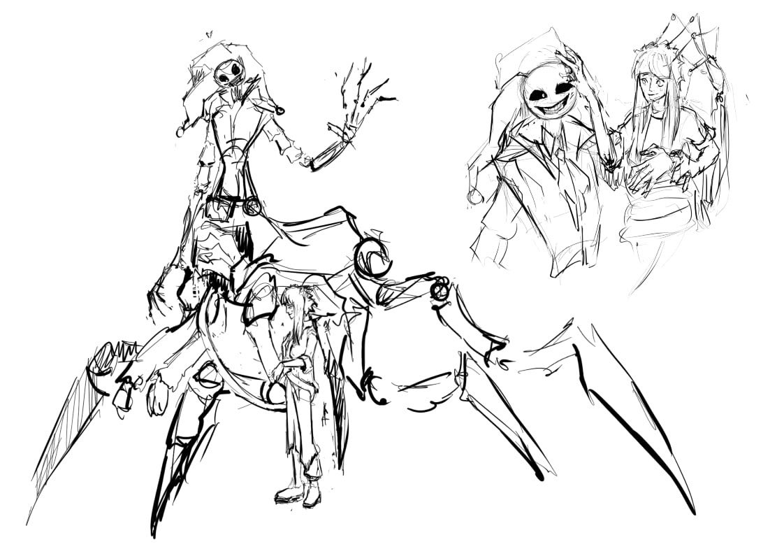 MissIva21's tweet photo. Frieeeend Dynamic!!! Emma and Prototype(Ollie) #ppt5 #PoppyPlaytime #art https://t.co/HuEconvIvR