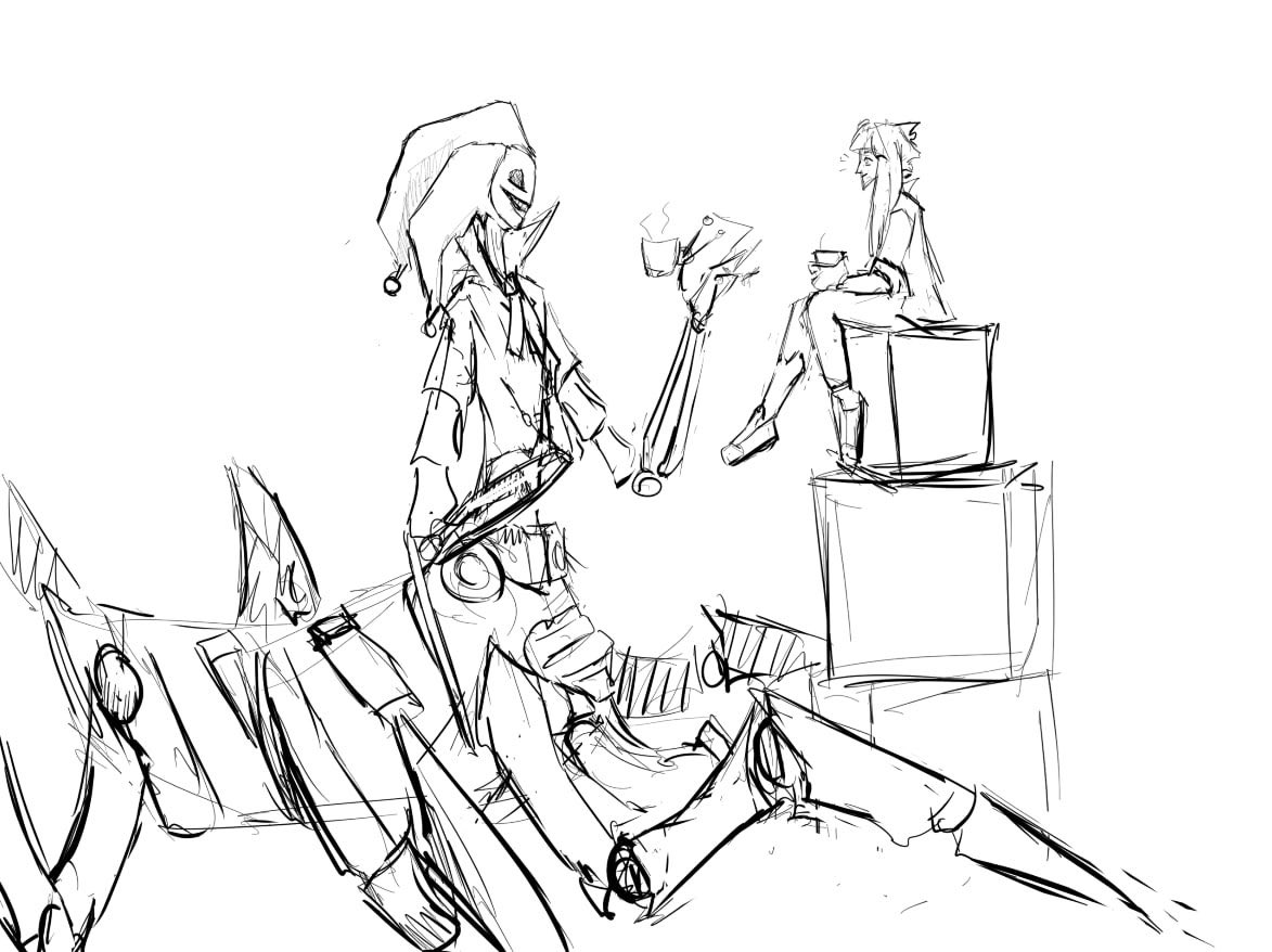 MissIva21's tweet photo. Frieeeend Dynamic!!! Emma and Prototype(Ollie) #ppt5 #PoppyPlaytime #art https://t.co/HuEconvIvR