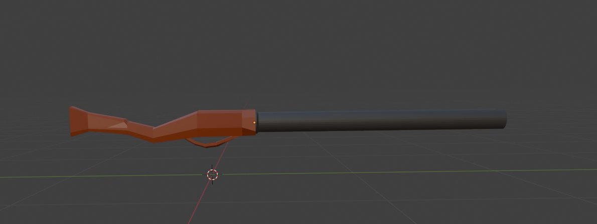 moo_dev12966's tweet photo. Another attempt at a low ploy double barrel Shotgun 
It looks better than my last one lol
Once I do it another dozen times it will look good!
#blender #3dmodeling #Gamedev https://t.co/vbD9OiSb1X