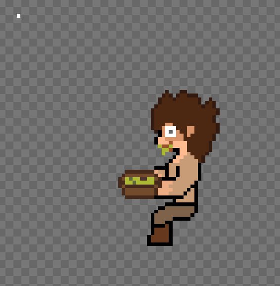 Con_ludium's tweet photo. Doesn't that look creepy? He's just eating.
#indiedev #gamedev #pixelart #screenshotsaturday https://t.co/IERYJN3FVa