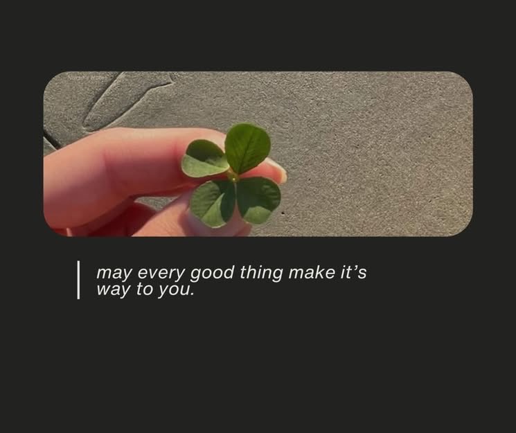 RT this. something good will happen to you before the month ends 🍀