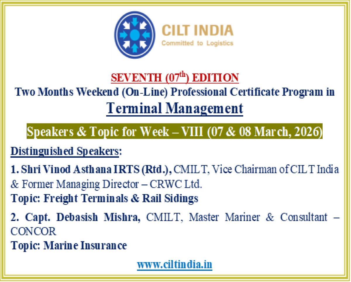CILT_INDIA's tweet photo. https://t.co/TNw3wPNvLC