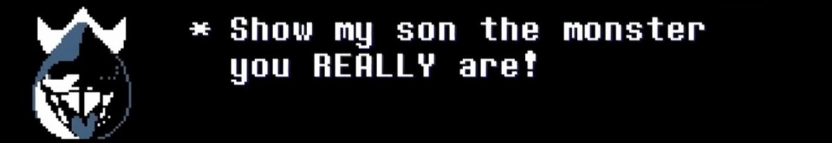 Baba_Is_Gaming's tweet photo. @druttwttakes Only two monsters we've seen bleed are Sans and Susie 

Sans is a skeleton, which this same kid mentions is weird because skeletons are a human thing

Susie is multiple times implied to have been at least raised in an all human area

Its not really rocket science https://t.co/rv12fKGd26