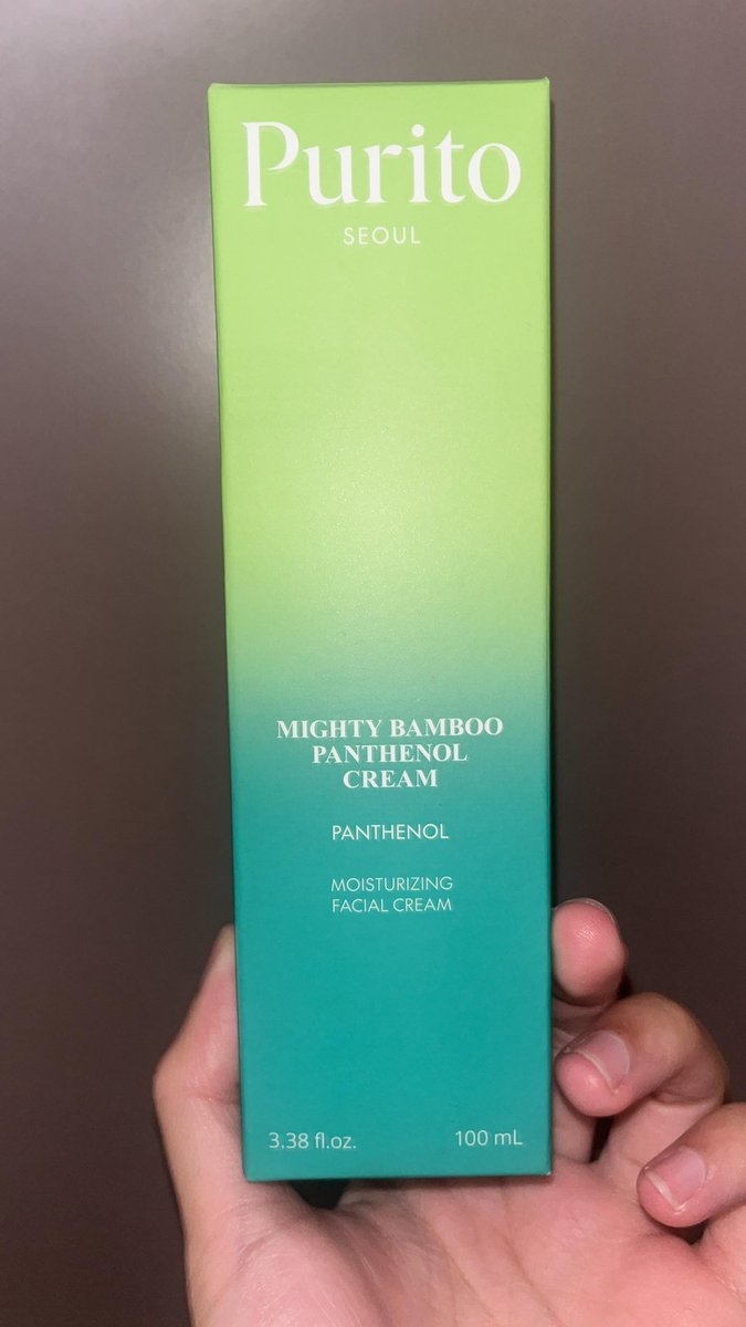 dearhoody's tweet photo. @KomunitasMurah 
Hai guys aku mau preloved,
WTS PURITO MIGHTY BAMBOO PANTHENOL CREAM 160K  !!!

PEMAKAIAN BARU 1X TIPIS DIJUAL KARENA GA COCOK. LENGKAP SAMA KOTAK YA. EXP 08/2028, aman dari Purito Mall Tiktokshop. 

yang mau bisa langsung reply biar aku kasih wawa yaa https://t.co/cylE4dFh4E